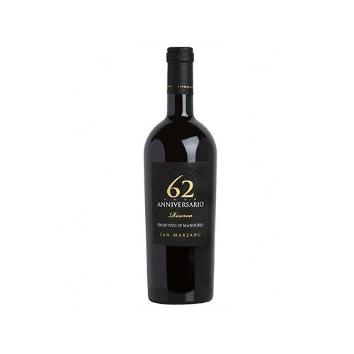 San Marzano - Primitivo di Manduria 0,75cl 62° Anniversario D.O.C., 504 τμχ (παλέτα)