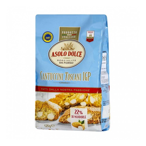 Asolo Dolce - Cantuccini Toscani IGP 125gr, 1440τμχ (παλέτα)