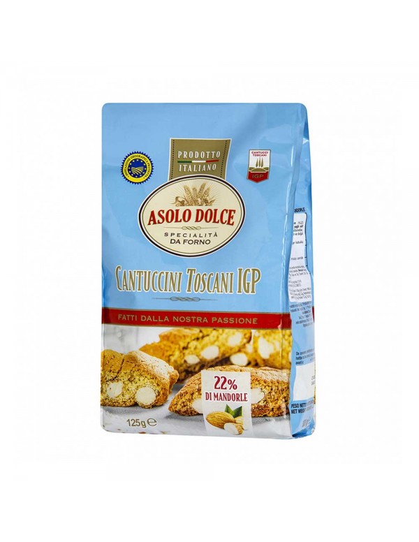 Asolo Dolce - Cantuccini Toscani IGP 125gr, 1440τμχ (παλέτα)
