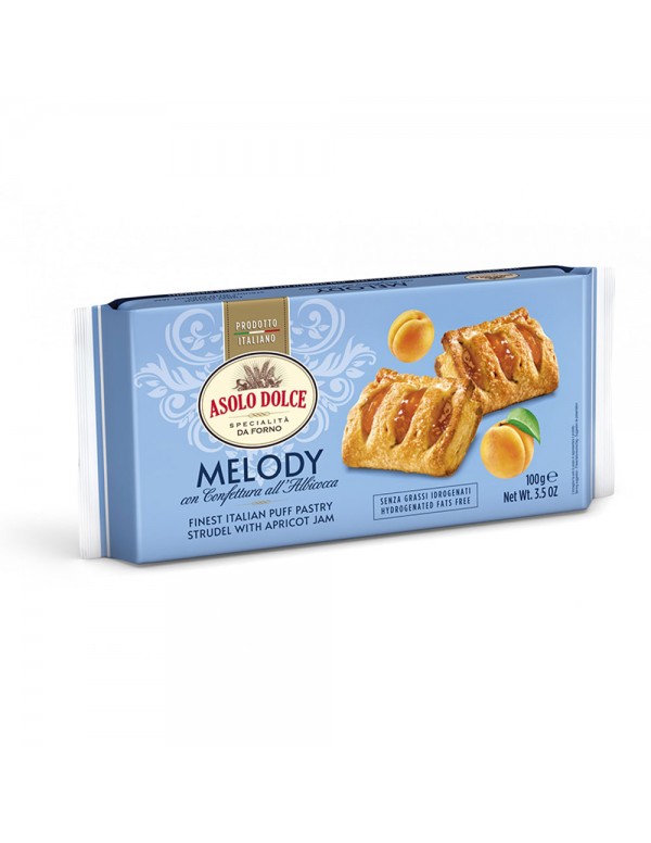 Asolo Dolce - Melody Βερίκοκο 100γρ, 960 τεμάχια (παλέτα)