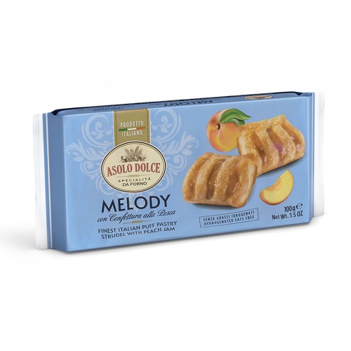 Asolo Dolce - Melody Ροδάκινο 100γρ, 960 τεμάχια (παλέτα)