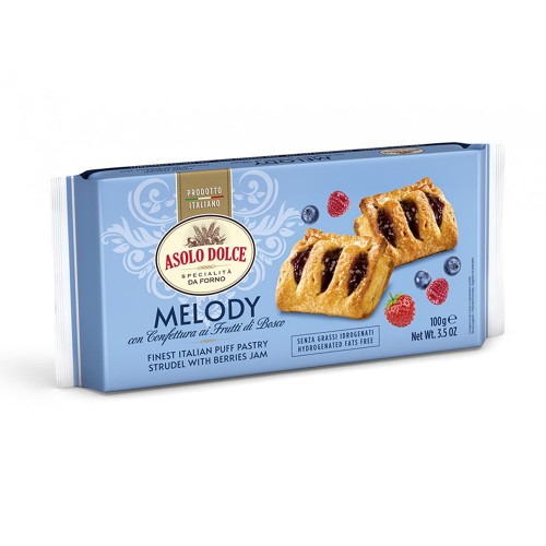 Asolo Dolce - Melody Μαρμελάδα Wildberry 100gr, 960τμχ (παλέτα)