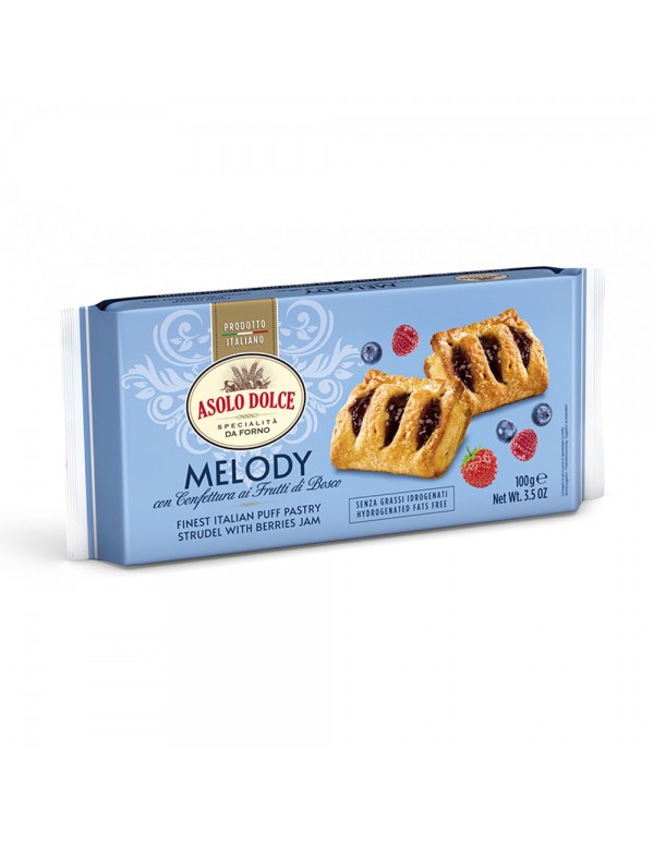 Asolo Dolce - Melody Μαρμελάδα Wildberry 100gr, 960τμχ (παλέτα)