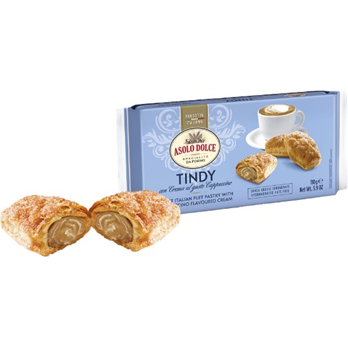 Asolo Dolce - Tindy Cappuccino 110gr, 960τμχ (παλέτα)