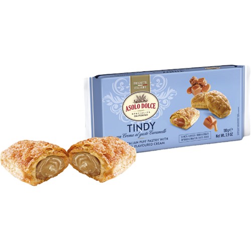 Asolo Dolce - Tindy Caramel 110gr, 960τμχ (παλέτα)