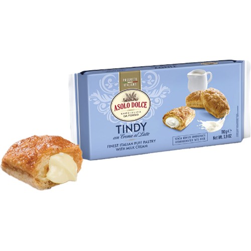 Asolo Dolce - Κρέμα γάλακτος Tindy 110 γρ., 960 τμχ (παλέτα)