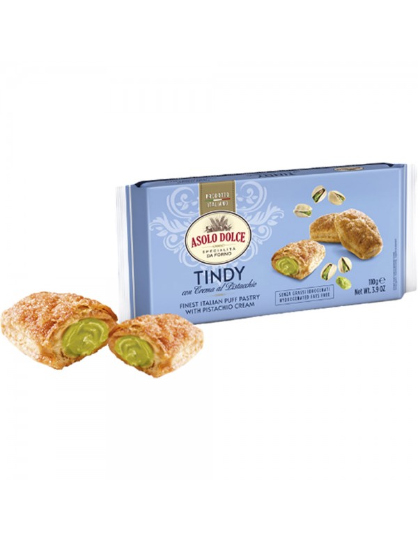 Asolo Dolce - Tindy Pistachio 110gr, 960pcs (pallet)