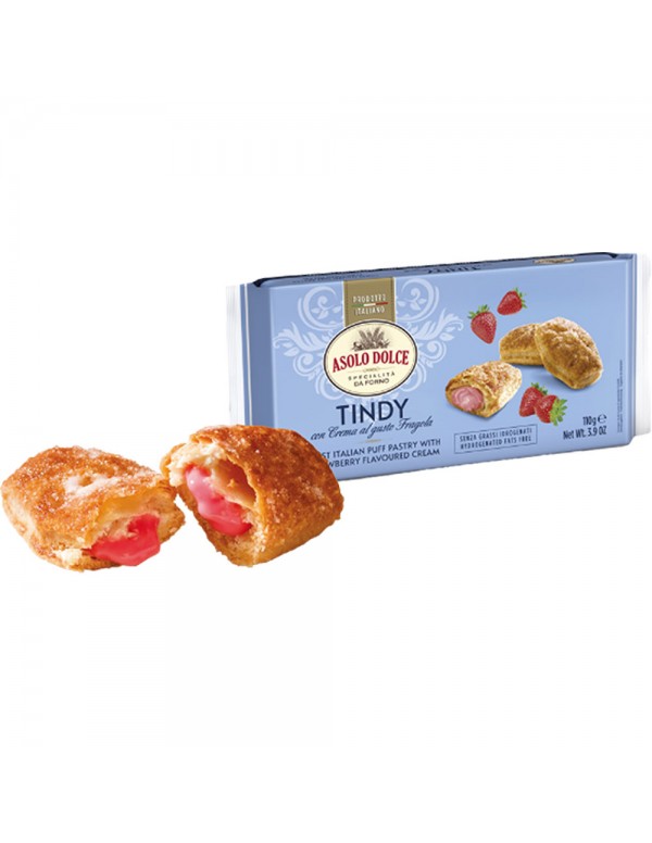 Asolo Dolce - Tindy Strawberry 110gr, 960pcs (pallet)