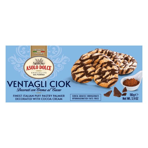 Asolo Dolce - Ventagli Ciok 110gr, 960τμχ (παλέτα)