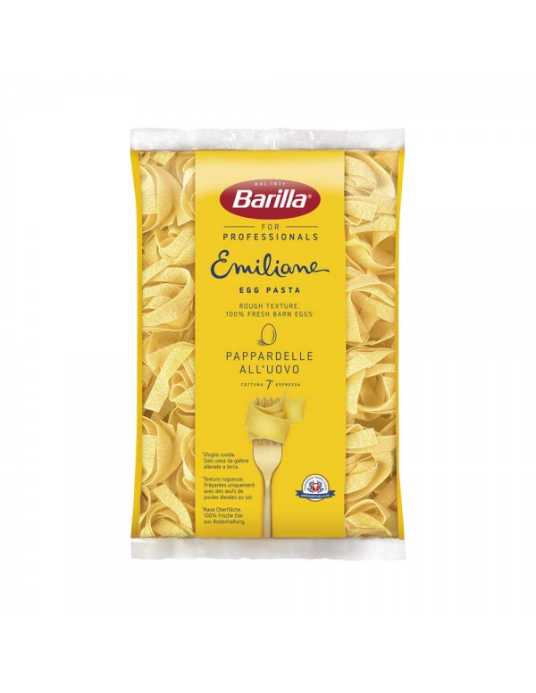 Barilla - Emiliane Egg Pasta 1Kg Pappardelle, 96τμχ (παλέτα)