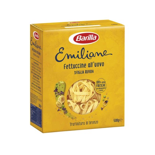 Barilla - Emiliane Egg Pasta Fettuccine 500gr, 288τμχ (παλέτα)