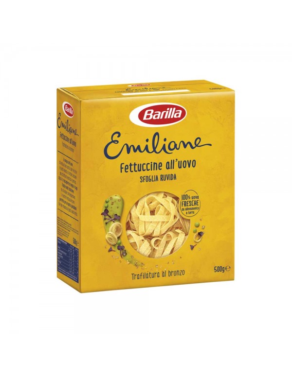 Barilla - Emiliane Egg Pasta Fettuccine 500gr, 288τμχ (παλέτα)