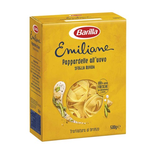 Barilla - Emiliane Egg Pasta Pappardelle 500gr, 960τμχ (παλέτα)