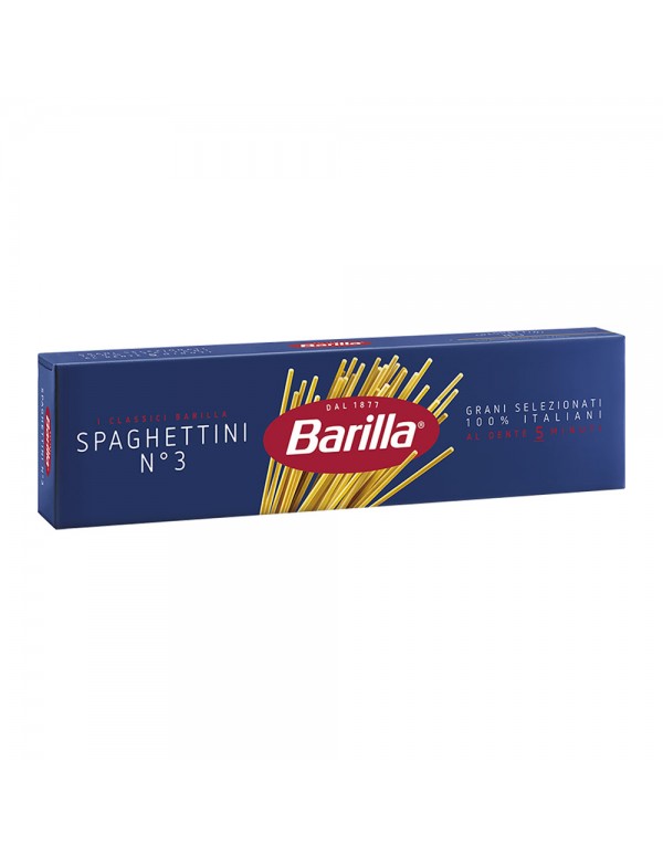 Barilla - Ζυμαρικά Νο. 003 Σπαγγετίνι 500γρ, 1344 τεμάχια (παλέτα)