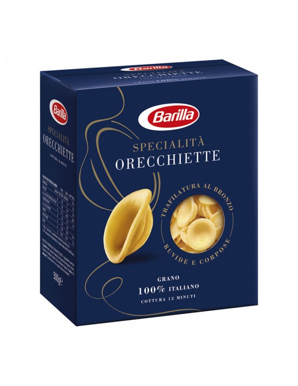 Barilla - Pasta "The Specialties" Orecchiette 500gr, 1152τμχ (παλέτα)