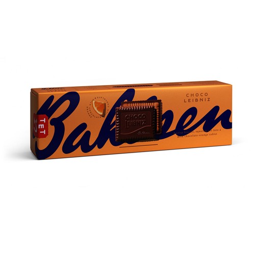 Bahlsen - Choco Leibniz 125gr Πορτοκάλι, 1764τμχ (παλέτα)