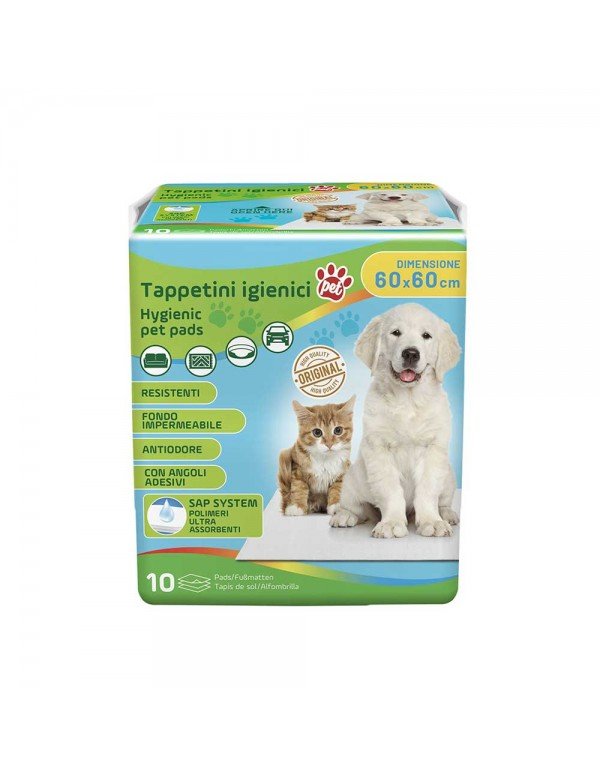 Bericah - Pet Mats 10pcs (60x60cm), 576pcs (pallet)