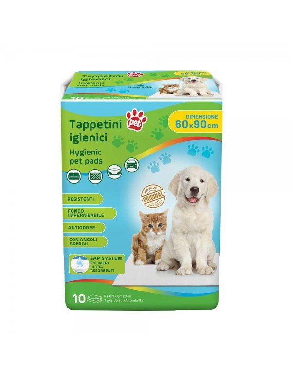 Bericah - Χαλάκια για κατοικίδια 10 τεμάχια (60x90cm), 576 τεμάχια (παλέτα)