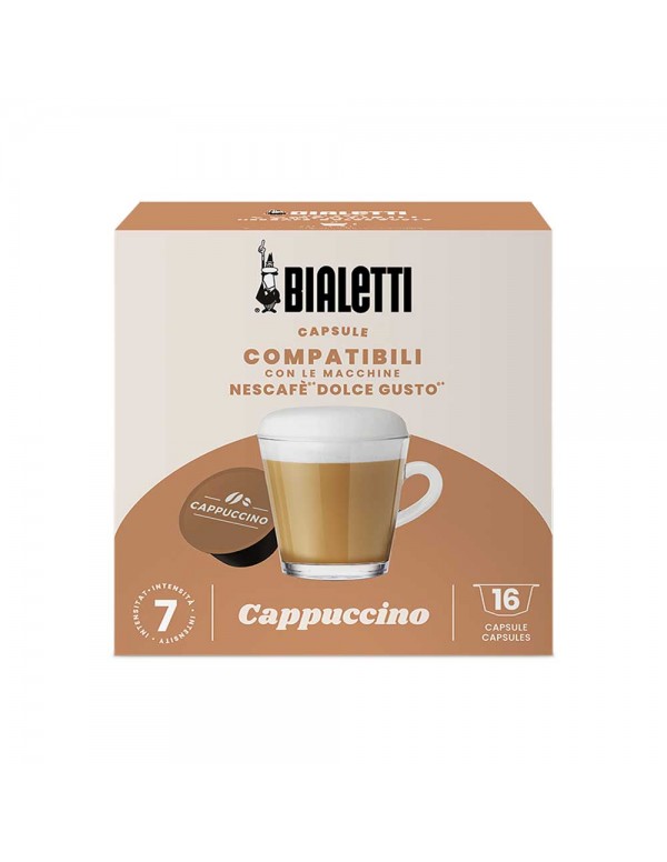 Bialetti - Caffè 16 Caps *Dolcegusto Cappuccino, 2268 τμχ (παλέτα)