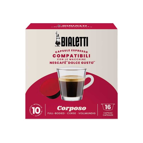 Bialetti - Dolcegusto Πλούσιος Καφές 16 Κάψουλες, 2268 τεμάχια (παλέτα)