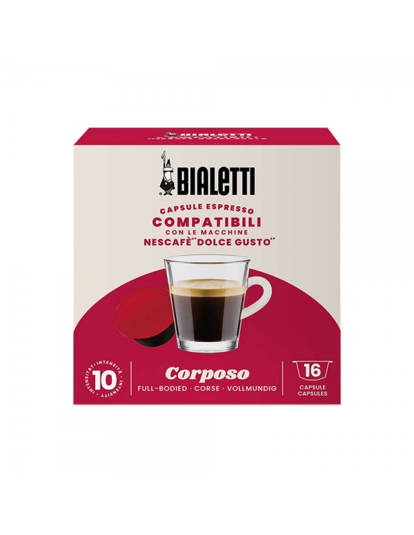 Bialetti - Dolcegusto Πλούσιος Καφές 16 Κάψουλες, 2268 τεμάχια (παλέτα)