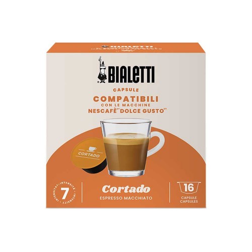 Bialetti - Caffè 16 Caps *Dolcegusto Cortado, 2268 τμχ (παλέτα)