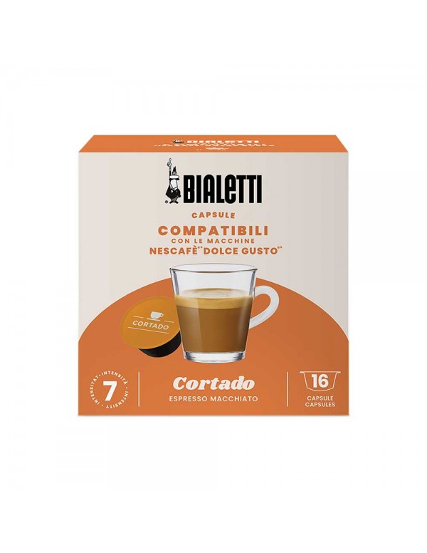 Bialetti - Caffè 16 Caps *Dolcegusto Cortado, 2268 τμχ (παλέτα)