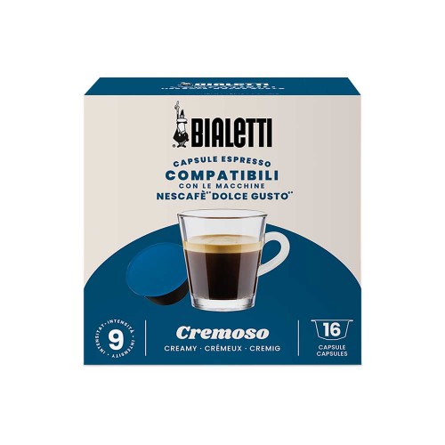 Bialetti - Caffè 16 Caps *Dolcegusto Cremoso, 2268 τμχ (παλέτα)