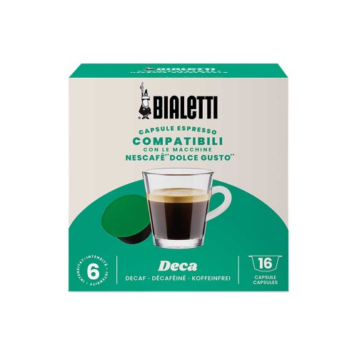 Bialetti - Dolcegusto Decaf Coffee 16 Caps, 2268 τμχ (παλέτα)