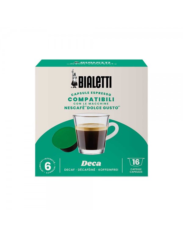 Bialetti - Dolcegusto Decaf Coffee 16 Caps, 2268 τμχ (παλέτα)