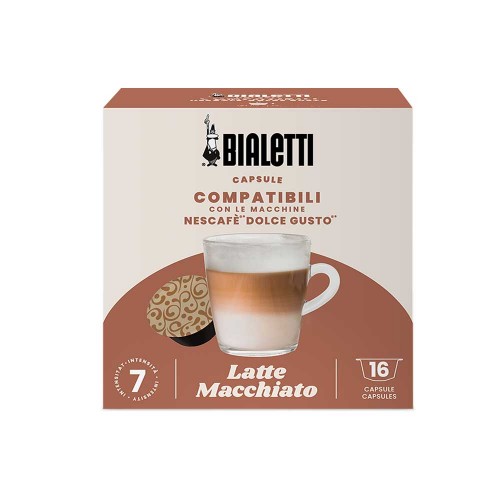 Bialetti - Caffè 16 Caps *Dolcegusto Latte Macchiato, 2268 τμχ (παλέτα)