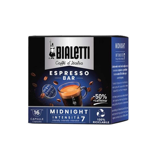 Bialetti - Καφές 16 Κάψουλες Midnight 112gr, 1728cs (παλέτα)
