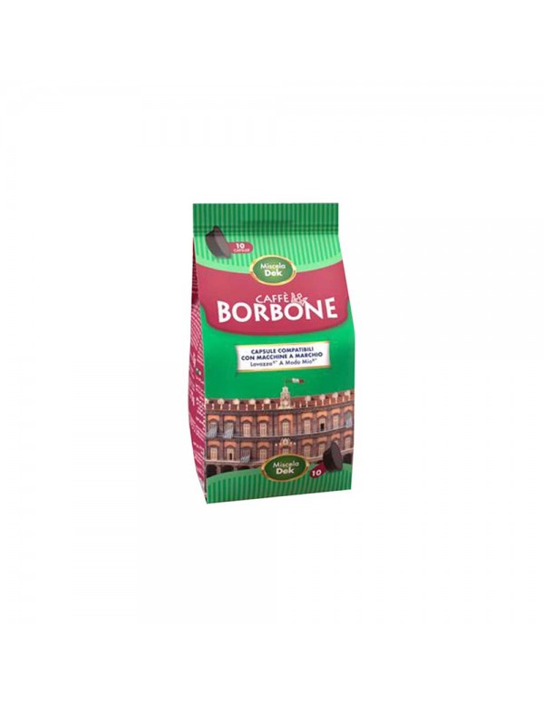 Borbone Coffee - 10 Caps *A Modo Mio Dek, 480 τμχ (παλέτα)