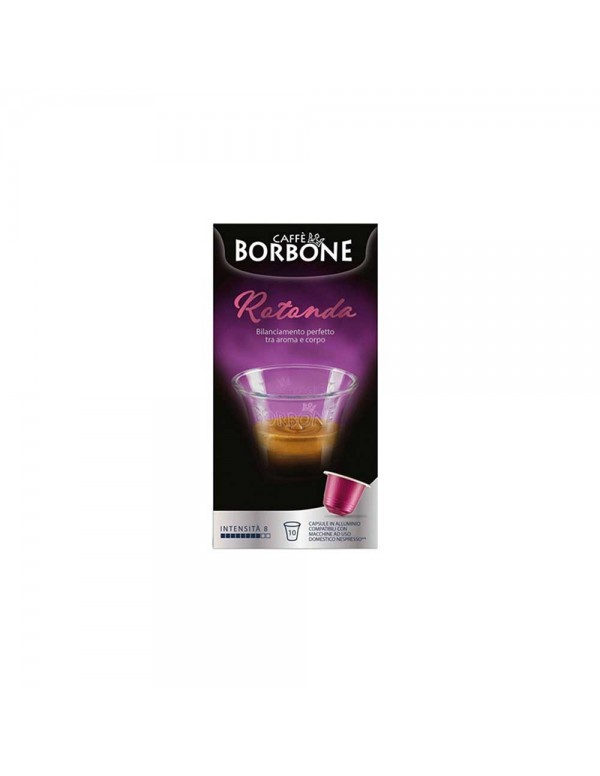 Καφές Borbone - 10 κάψουλες συνολικά. *Nespresso Rotonda, 1960 τεμάχια (παλέτα)