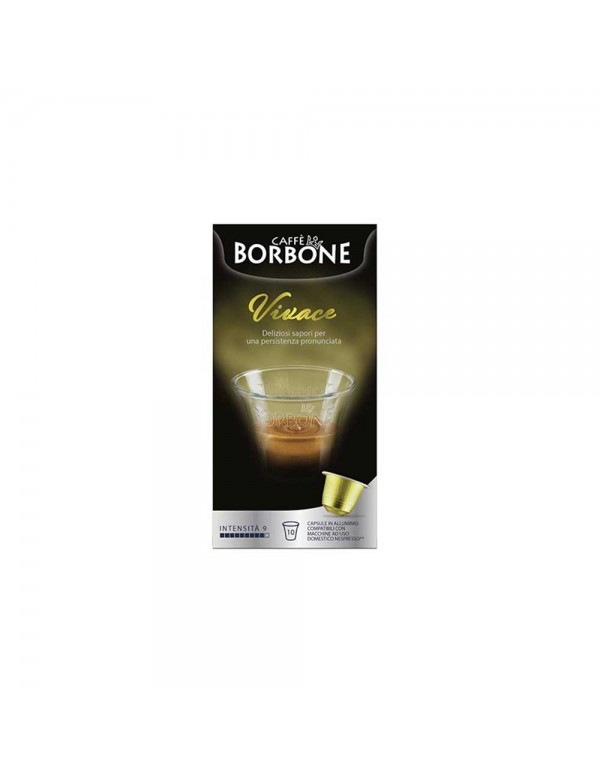 Καφές Borbone - 10 κάψουλες συνολικά. *Nespresso Vivace, 1960 τεμάχια (παλέτα)