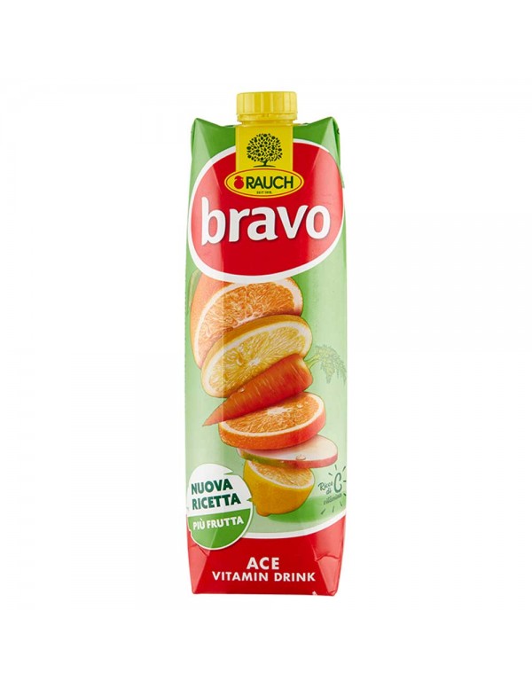 Bravo - Χυμός Φρούτων 1L Βιταμινούχο Ρόφημα ACE, 624 τεμάχια (παλέτα)