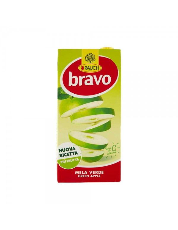 Bravo - Χυμός Φρούτων 2L Πράσινο Μήλο, 384 τεμάχια (παλέτα)
