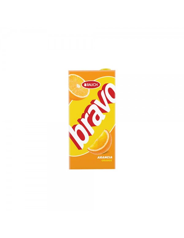 Bravo - Χυμός Φρούτων 2L Πορτοκάλι 25%, 384 τεμάχια (παλέτα)