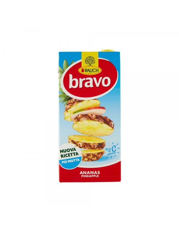 Bravo - Χυμός Φρούτων 2L Ανανάς, 384 τεμάχια (παλέτα)