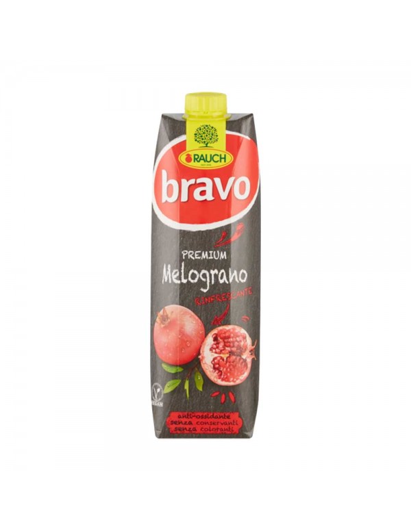 Bravo - Χυμός Premium 1L Ρόδι, 624 τεμάχια (παλέτα)