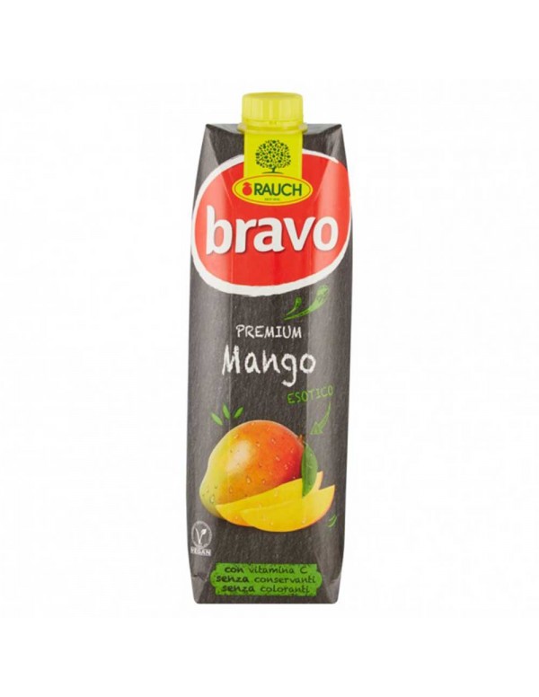Bravo - Χυμός Premium 1L Μάνγκο, 624 τεμάχια (παλέτα)