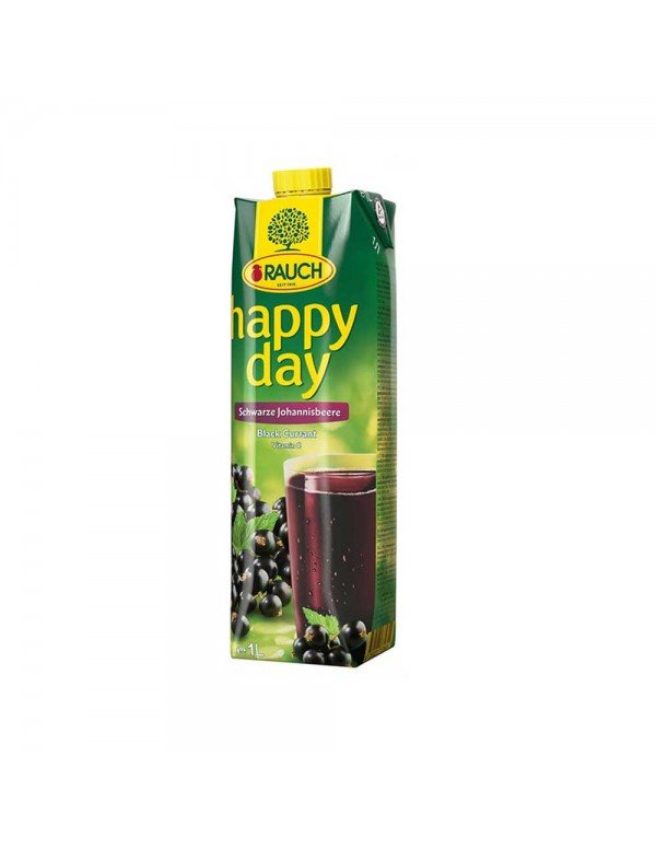 Happy Day - Χυμός 1L Black Ribes, 504 τεμάχια (παλέτα)