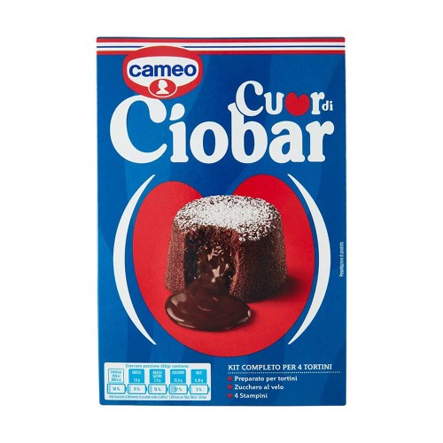 Cameo - Cuor di Ciobar 233gr Κιτ κέικ, 448 τμχ (παλέτα)