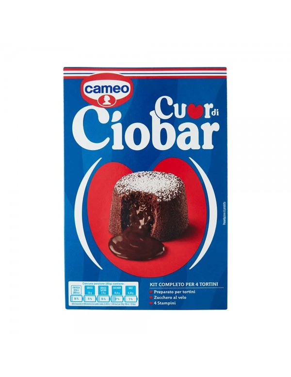 Cameo - Cuor di Ciobar 233gr Κιτ κέικ, 448 τμχ (παλέτα)