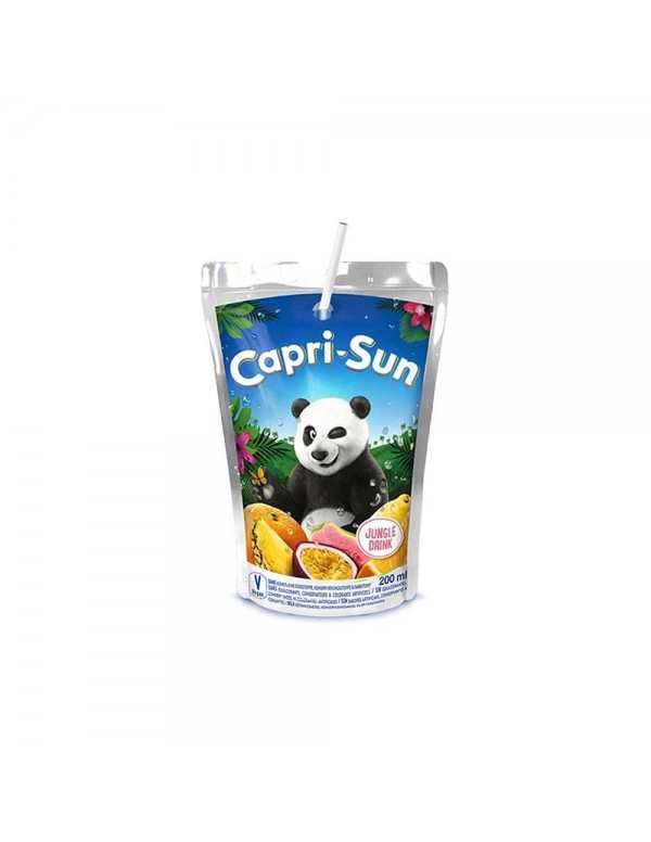 Capri Sun - Χυμός σε φακελάκι 10 τεμάχια x 200ml Jungle Drink, 324 τεμάχια (παλέτα)