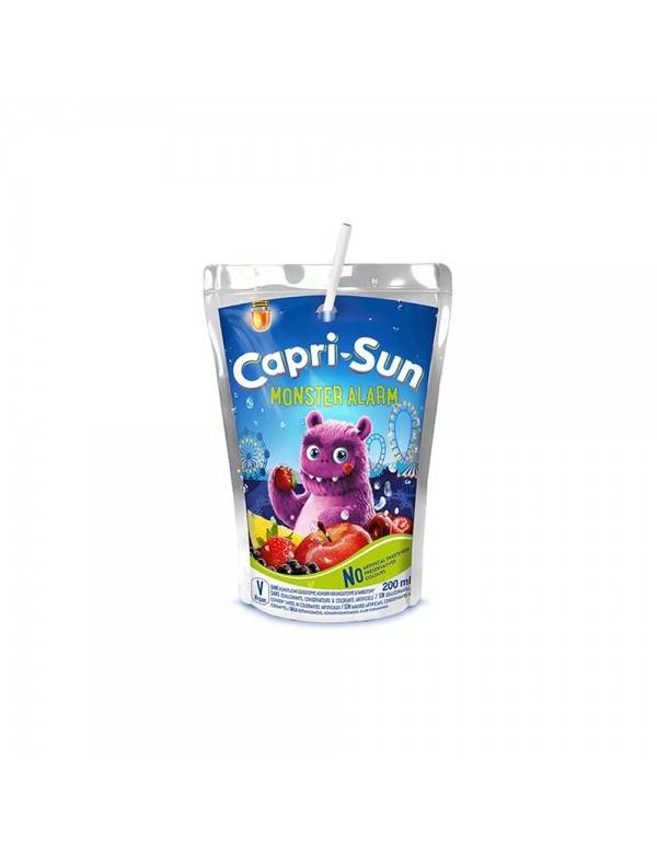 Capri Sun - Χυμός σε σακουλάκια 10 τεμάχια x 200ml Monster Alarm, 324 τεμάχια (παλέτα)
