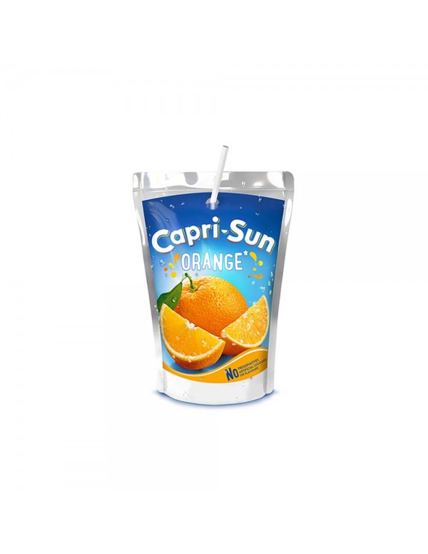 Capri Sun - Χυμός σε φακελάκι 10 τεμάχια x 200ml Πορτοκαλί, 324 τεμάχια (παλέτα)