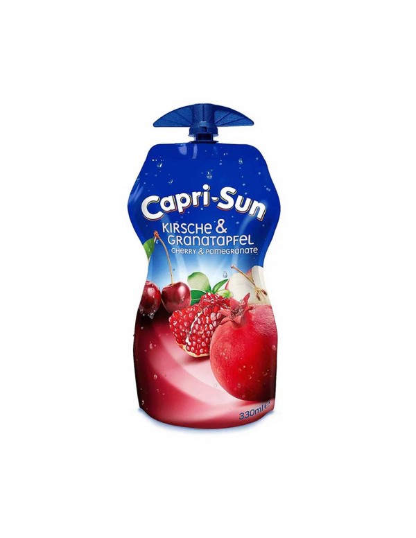 Capri Sun - Χυμός σε σακουλάκι 330ml Kirsche & Granatapfel, 1620 τεμάχια (παλέτα)
