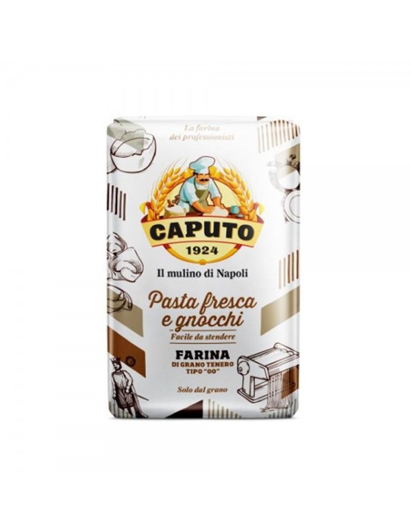 Caputo - Αλεύρι 1Kg Τύπος “00” Φρέσκα ζυμαρικά και νιόκι, 900 τμχ (παλέτα)