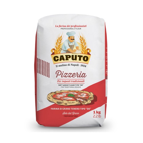 Caputo - Αλεύρι 1Kg Τύπος "00" Πιτσαρία, 900τμχ (παλέτα)